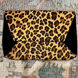 J. Crew Leopard Print Clutch